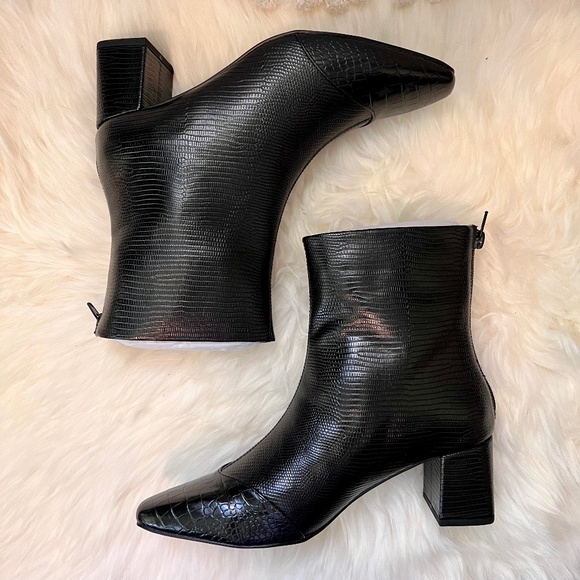 Matisse Clyde Vegan Leather Ankle Boot Black Size 7.5 - Picture 1 of 5
